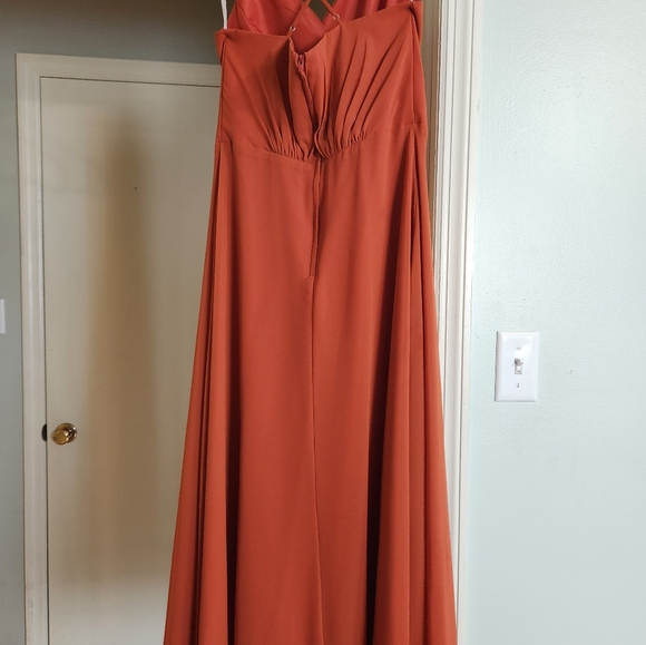 Davids bridal junior bridesmaid dress. - Picture 2 of 3